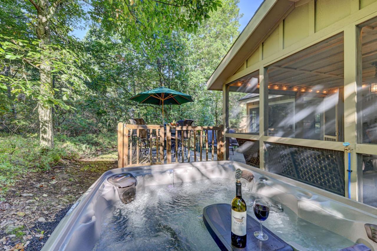 Pocono Mountain Home , Hot Tub- 1 Mile To Skiing! Tannersville Exterior photo